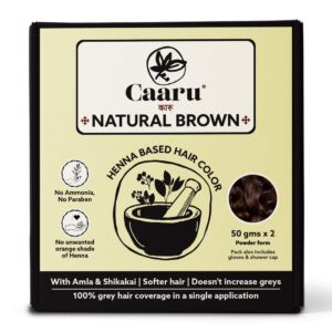 Natural Brown Hair Color Henna Based - 100 gms